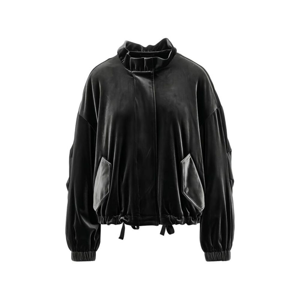Emporio Armani Women Chenille Blouson Jacket